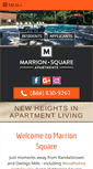 Mobile Screenshot of marrionsquare.com